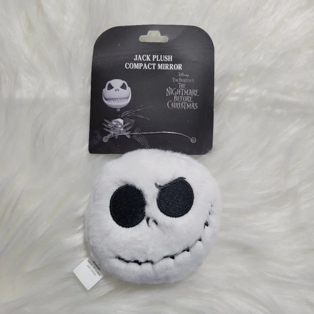 Nightmare Before Christmas Jack Skellington Plush Compact Mirror